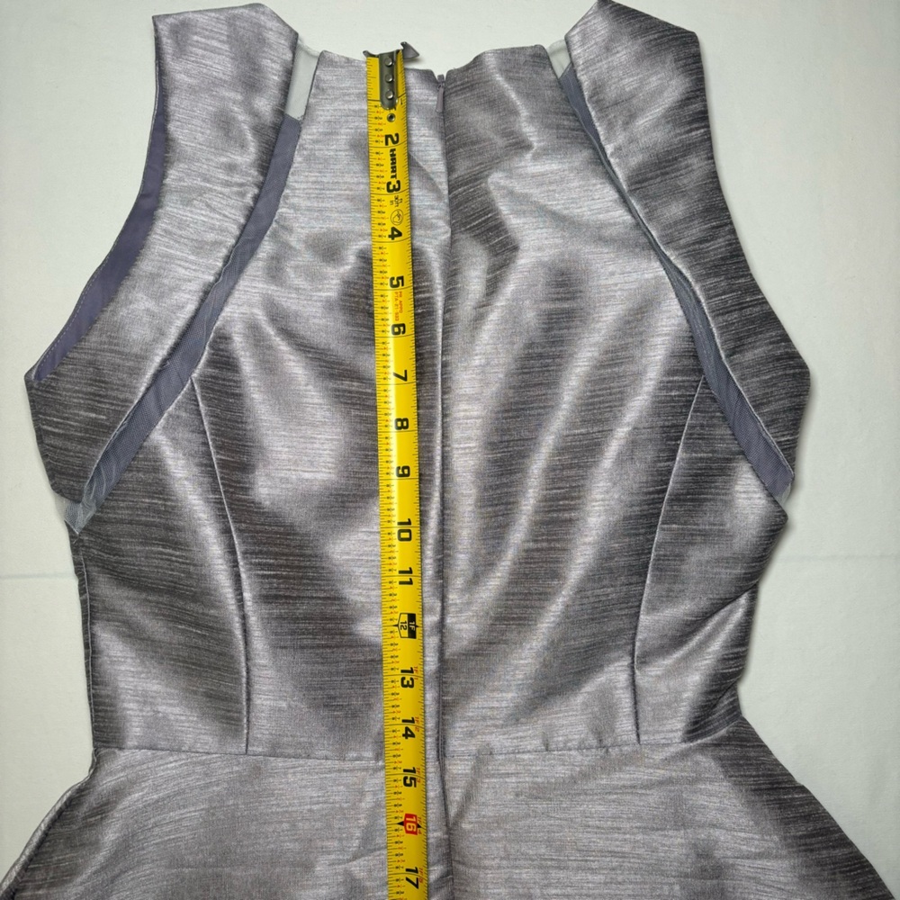 Alfred Sung Formal Light Purple Shimmery Dress Sz 12 - Picture 4 of 17